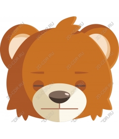  Cute face bear