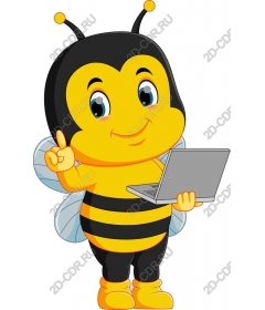  Tech-savvy bee