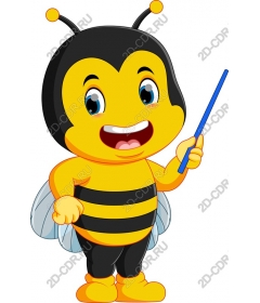  The character of the cartoon "Bee"