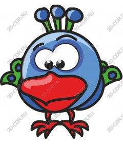  Whimsical bird