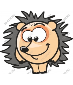  Cute cartoon hedgehog
