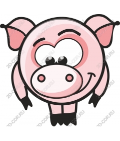  Adorable cartoon pig