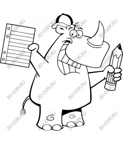 Funny Rhino