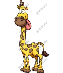  Bizarre cartoon giraffe