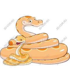  Snake cartoon — snake quirky creative