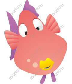  Charming playful fish
