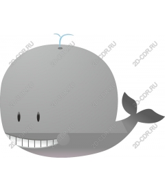  Adorable cartoon whale