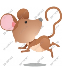  Charming playful mouse