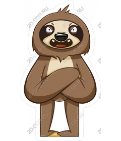 Relaxed sloth
