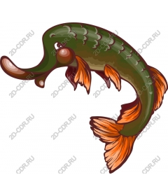  Cartoon character Fish
