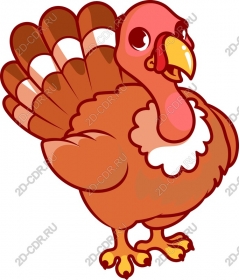  Whimsical Turkey on thanksgiving