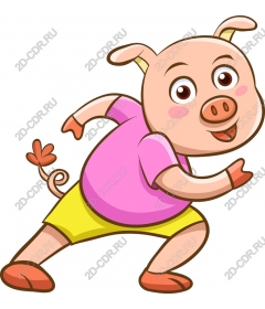 Funny Pig