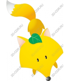  Cute yellow Fox