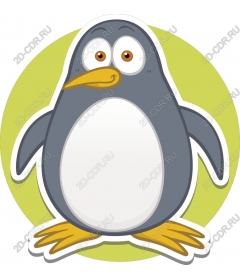  Cute cartoon penguin
