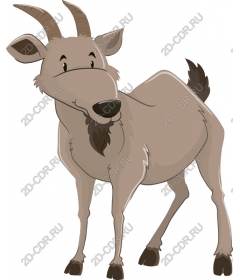  Cartoon Goat
