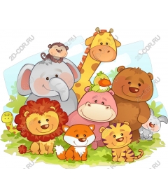  Amazing friends-animals