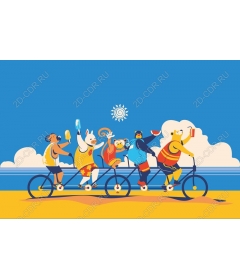 Tropical cyclists