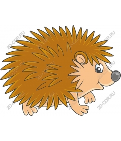  Cute cartoon hedgehog