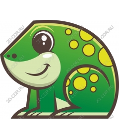  Charming green Gecko