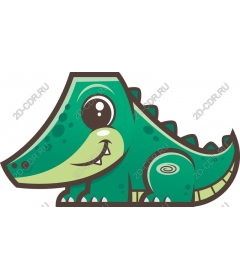  Adorable cartoon crocodile