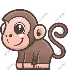 Funny monkey Clipart