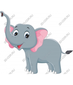  Adorable cartoon elephant