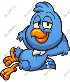  Relaxed Blue Bird