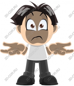  Confused character