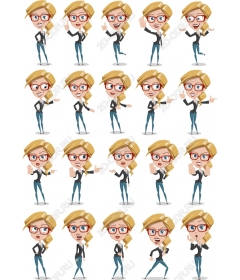 A charming kit for a business woman