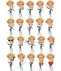 Set for business woman - 20 unique