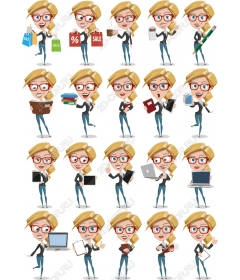 Package for business women - 20 attractive