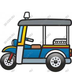  Colorful Tuk-Tuk
