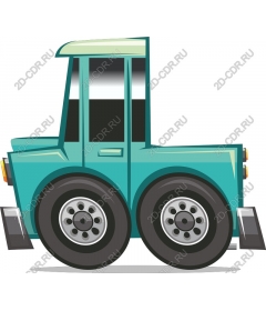  Cartoon tractor