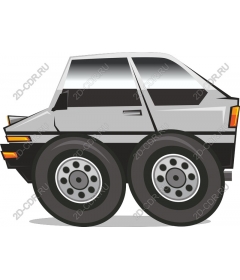  Modern compact car