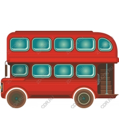 Classic red double-Decker bus