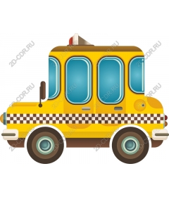  Classic yellow taxi