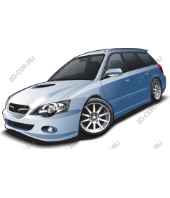 Элегантный синий автомобиль