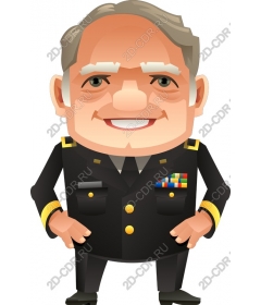  Charming military officer