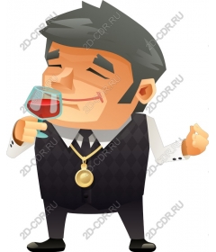 Charming wine lover