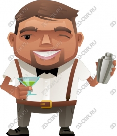  Charming bartender