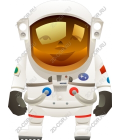 Funny astronaut