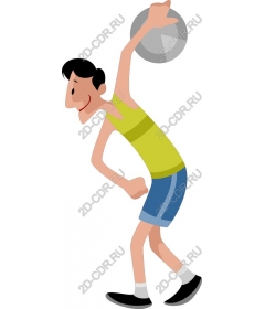  Energetic athlete