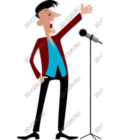 The dynamic performance of the singer