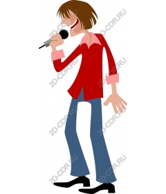  Energetic singer