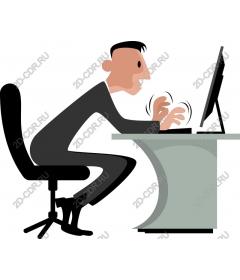  Purposeful office worker