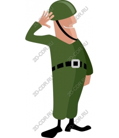  Cartoon soldier