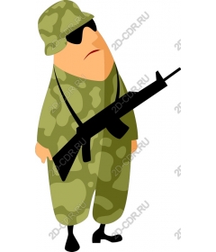  Cartoon soldier