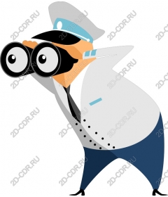  Curious Explorer with binoculars