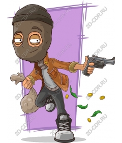  Cartoon thief