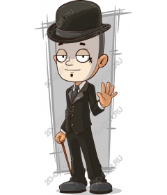  Character suave gentleman